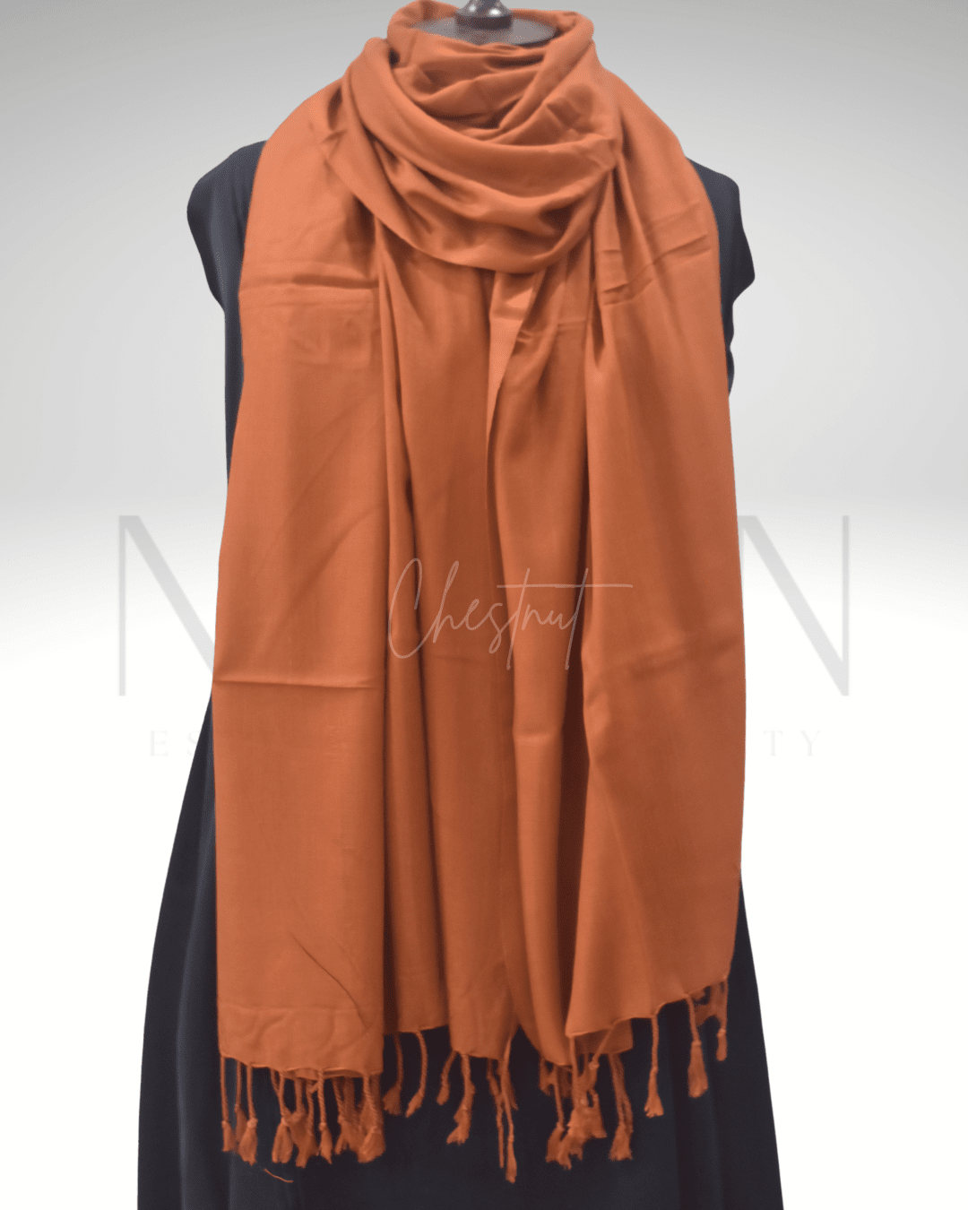 PREMIUM SLUB LAWN HIJABS WITH TASSELS