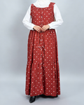 AMBER DOT PINAFORE DRESS