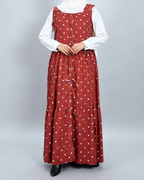 AMBER DOT PINAFORE DRESS